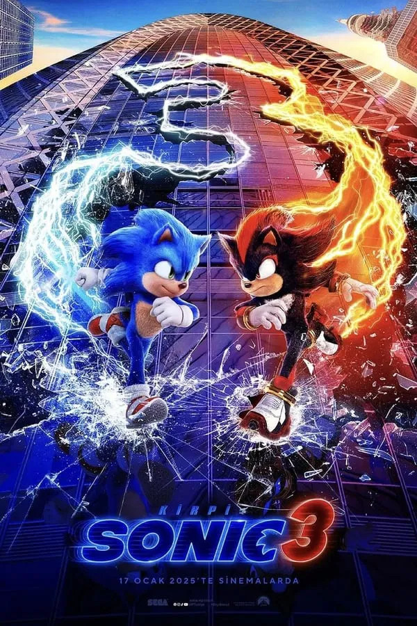 Kirpi Sonic 3 Türkçe Dublaj HD Film izle (2025)